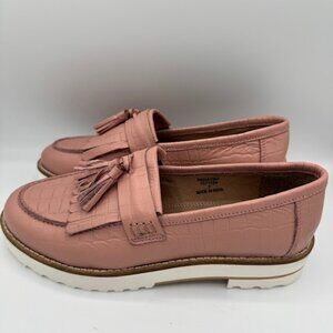 ASOS Designs Women's Pink Chunky Tassel Loafers Size 7